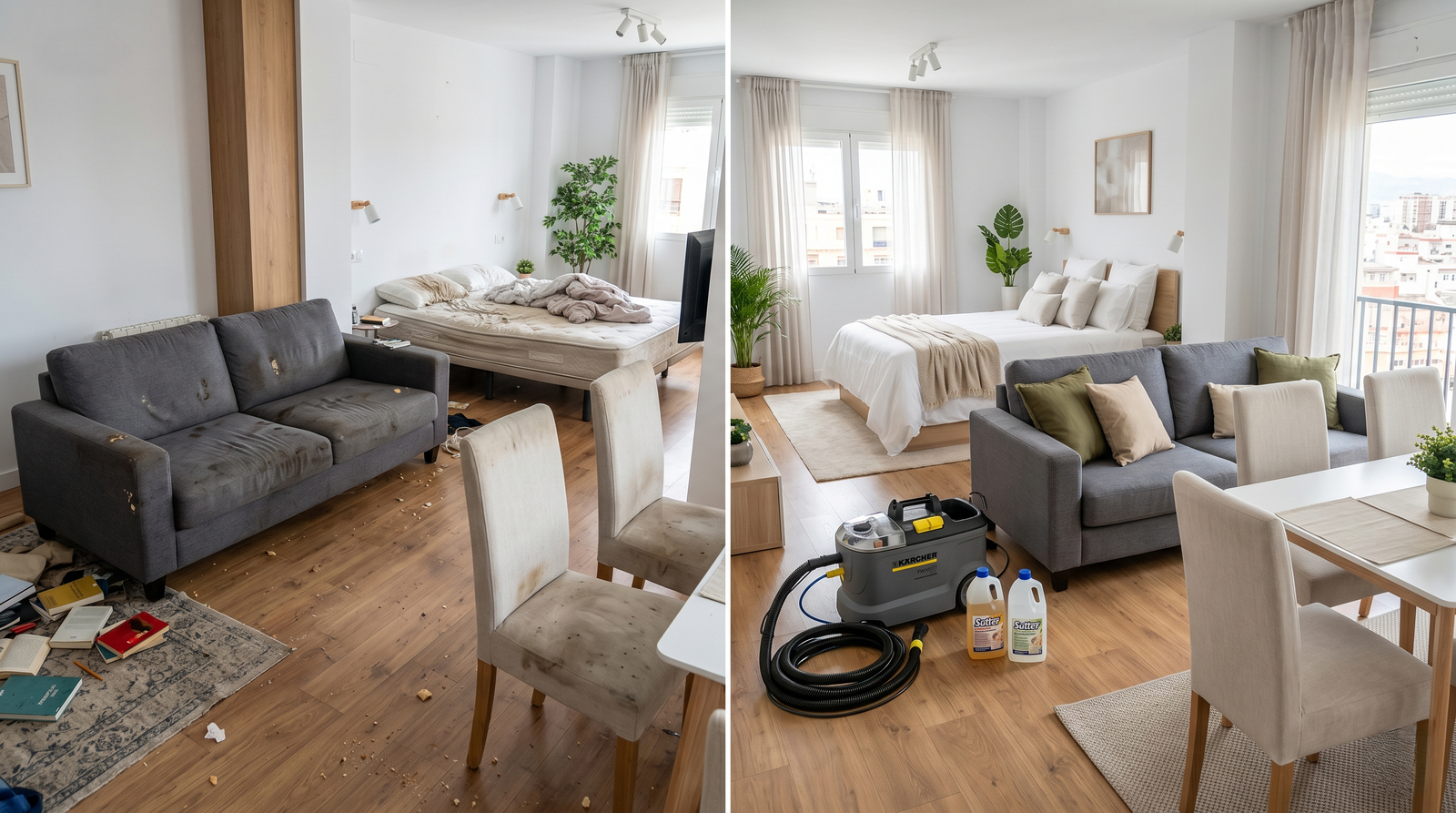 Limpieza para Airbnb en Zaragoza